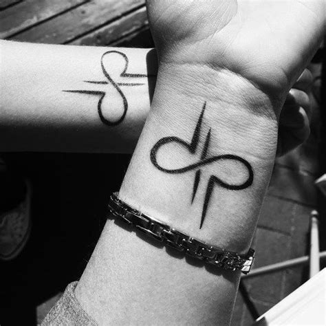 sibling brother tattoos|brothers and sister tattoo symbols.